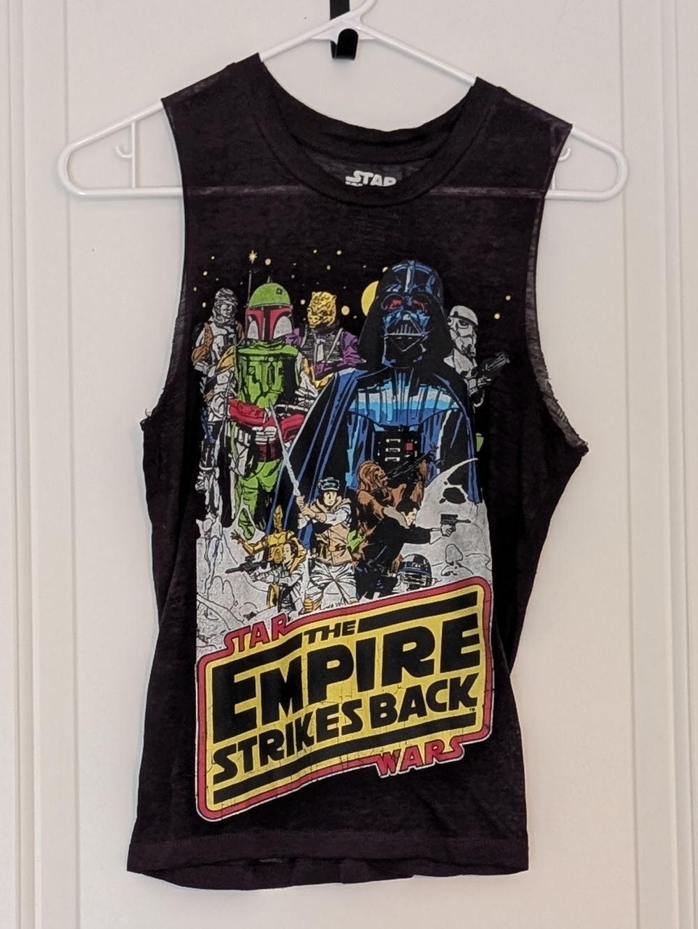STAR WARS | Graphic Empire Strikes Back Tank-Top | Women's Size S